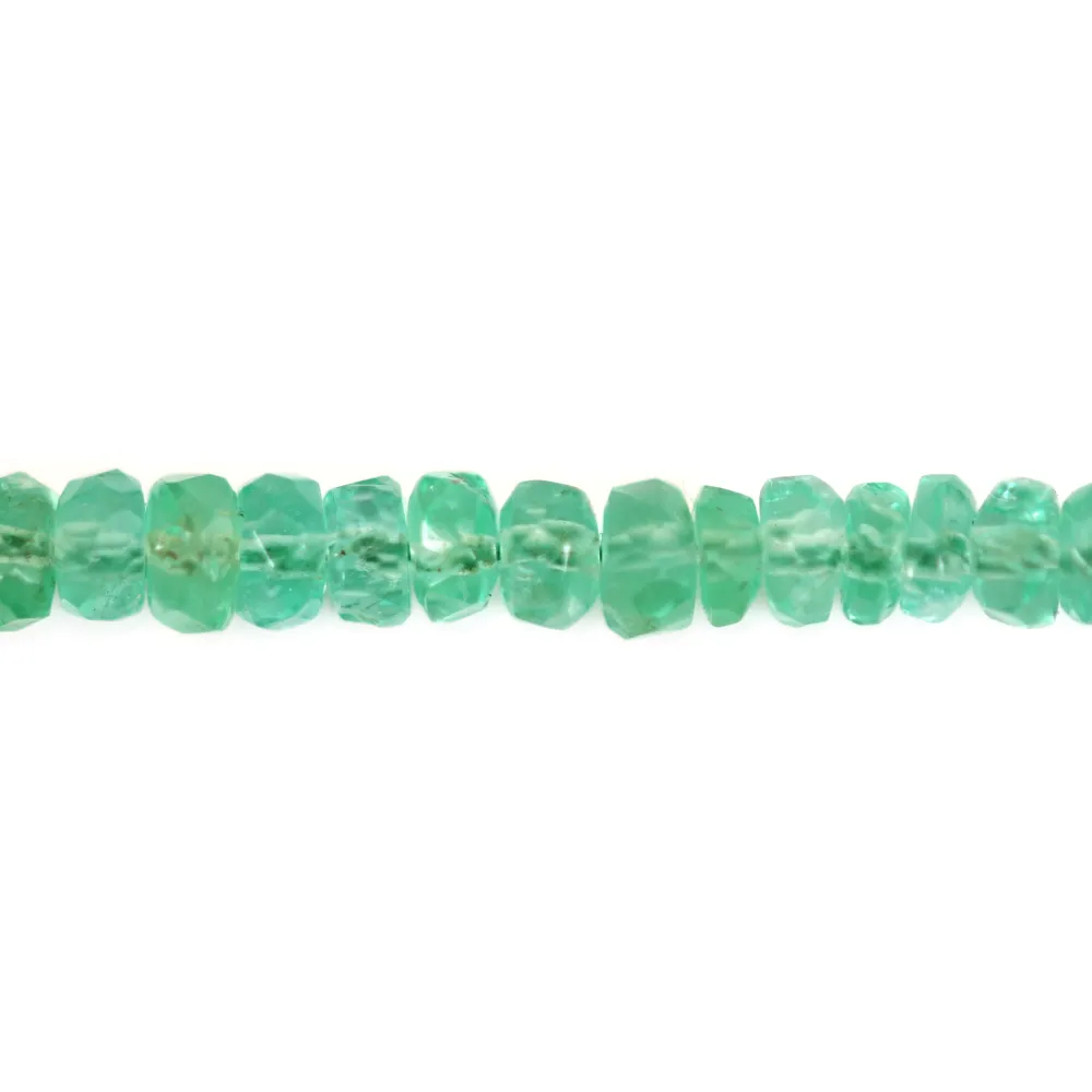 Emeraude Rondelle Facette x45cm