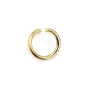 Anneaux ouverts 6x0.8mm - Acier Inox doré 304 x 20pcs