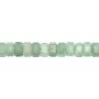 ```html
Aventurina rondelle hexagonal facetado 3x6mm x 38cm
```