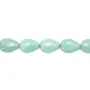 Amazonite goutte 10x14mm x 39cm