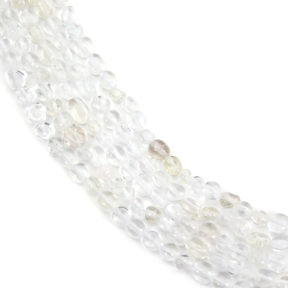 Bergkristall Barocknugget 4-5mm x 40cm