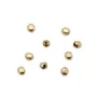 Perle hexagonale 3mm - Gold Filled x 4pcs