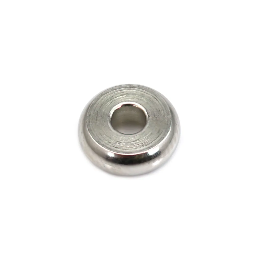 Perle rondelle Heishi 2x6mm - Acier Inox 304 x 20pcs