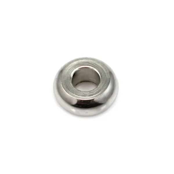 Perlenrondelle Heishi 1.5x4mm - Edelstahl 304 x 20 Stück
