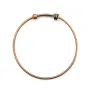 Pulsera ajustable, de metal color cobre, 68mm x 1 pieza.