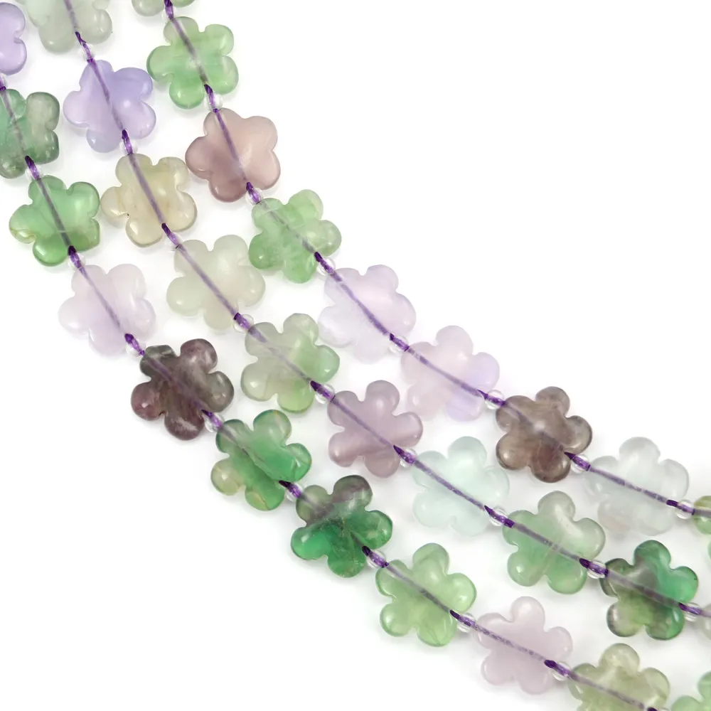 Fluorite in fiore 15mm