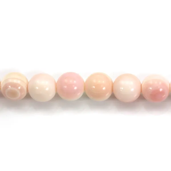 Pink round lambi 8mm x 40cm