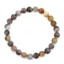 Armband Botswana-Achat rund 8mm - Elastisch x 1 Stück