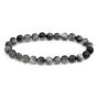 Bracelet Oeil d'Aigle rond 8mm - Elastique x 1pc