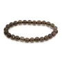 Bracciale in quarzo fumé tondo 8mm - Elastico x 1pz