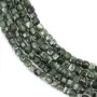 Faceted Seraphinite cube 2mm x 39cm