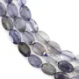 Iolite (Cordierite) faceted oval 4x6mm x 39cm
