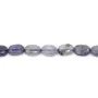 Cordierite (Iolite) ovale sfaccettato 4x6mm x 39cm