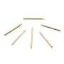 Intercalaire em forma de tubo 1.5x25mm, dourado em latão x 10 peças