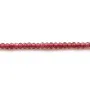Facettierte Granat-Rondellen 1.5x2.1mm x 40cm