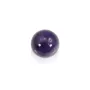 Amethyst, semi-percé auf einer Seite, rund 6mm x 1 Stück
