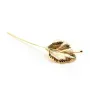 Feuille doré sur laiton 13x17mm x 4pcs