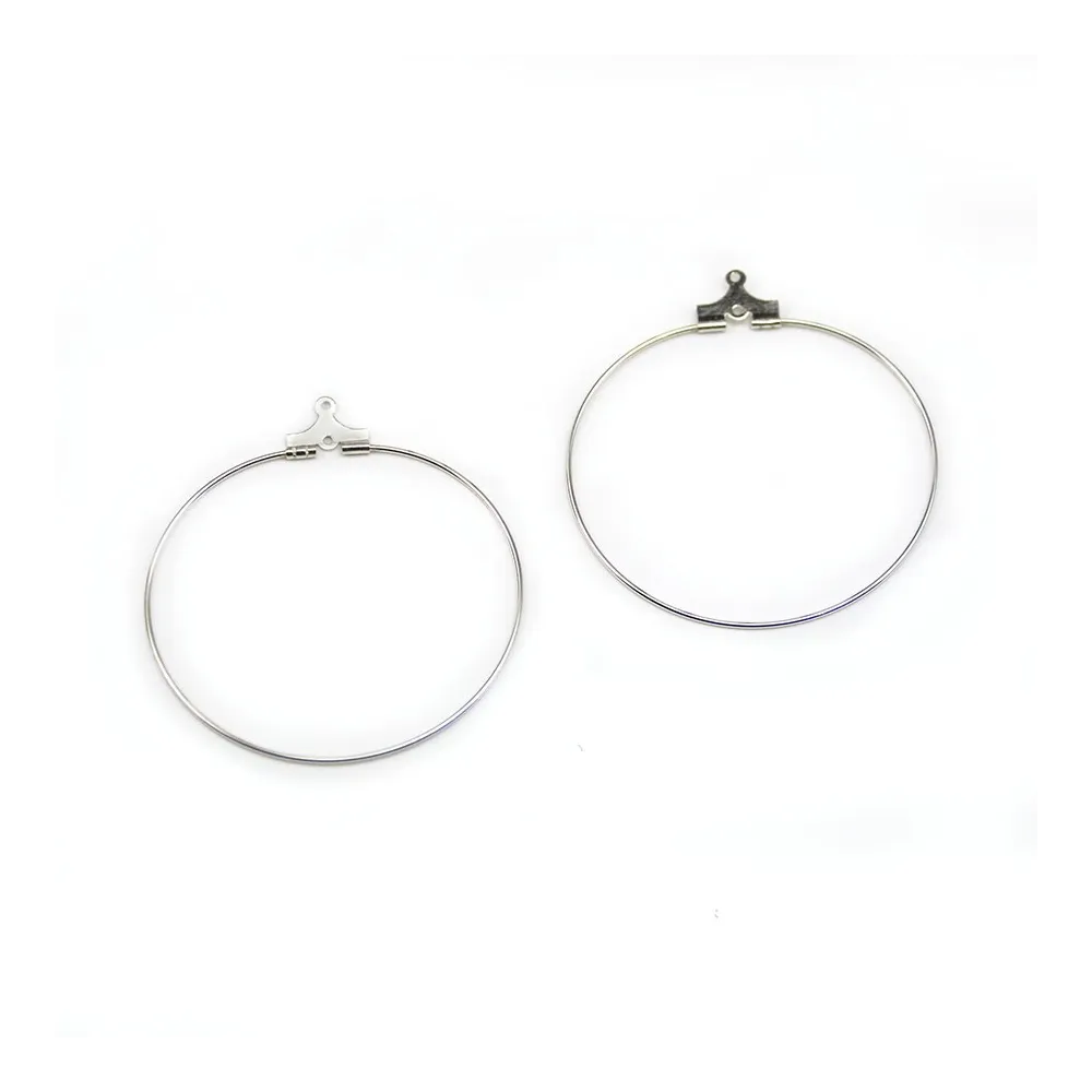 Criolla para decorar 0.7x30mm - Plata 925 x 2 unidades