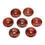 Donut Agata rossa 25mm x 1pz