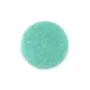 Peruvian flat round Amazonite cabochon 14mm x 1pc
