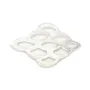 Madrepérola branca estilizada vazada 25x40mm x 1 peça