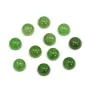 Jade nefrita cabujón de Rusia redondo 5mm x 1ud.