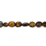 Olho de tigre barroco pepita 6-8mm x 39cm