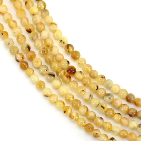 Ámbar redondo 3mm x 36cm
