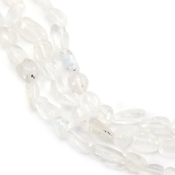 Pierre de lune pepita barocca 4-6mm x 39cm