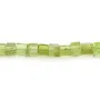 Peridot cube 3-4mm x 40cm