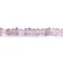 Klare Amethyst-Rondelle-Heishi 4mm x 40cm