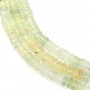Prehnite multicolore sfumata, rondelle heishi 5-6mm x 40cm