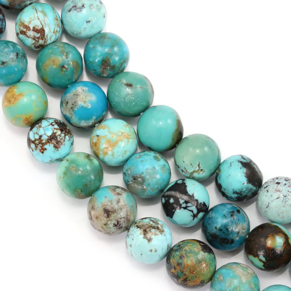 Turquoise Ronde 6mm x 38cm