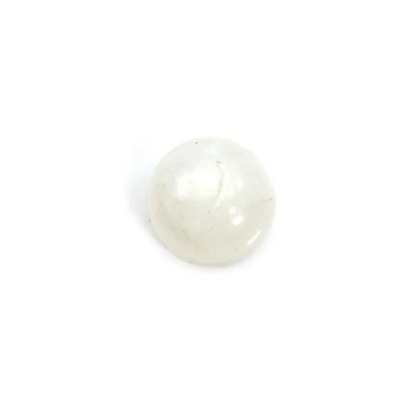 Cabochon pierre de lune rond 10mm x 1pc