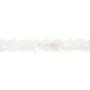 Bergkristall Herz facettiert 8mm x 38cm