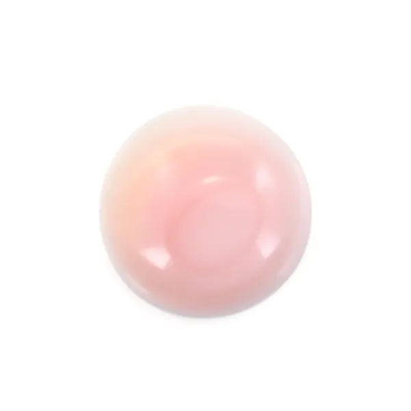 Cabochon Lambi rosa tondo 16mm x 1pz