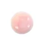 Cabochão de Concha de Lambi rosa redondo 16mm x 1 peça