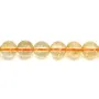 Citrino tondo 8mm x 39cm
