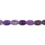 Amethyst Oval Facettiert 10x14mm x 40cm