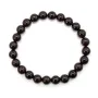 Bracciale Granato tondo 8mm - Elastico x 1pz
