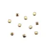 Würfel Perle 2mm - Gold gefüllt x 10 Stück