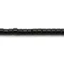 Espinel negro tubo rondelle 1.1x1.7mm x 38cm