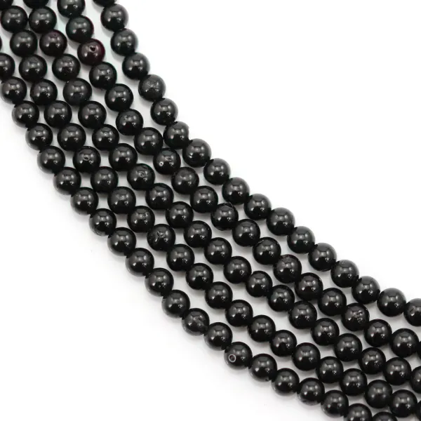 Tormalina nera rotonda 2mm x 39cm