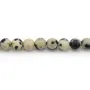 Jaspe Dalmatien rond 2mm x 40cm