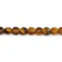 Ojo de tigre redondo plano 4mm x 39cm