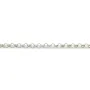 Corrente de prata 925 redonda 2.5mm x 50cm