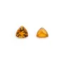 Citrine à sertir, taille trillion triangle 5mm x 1pc