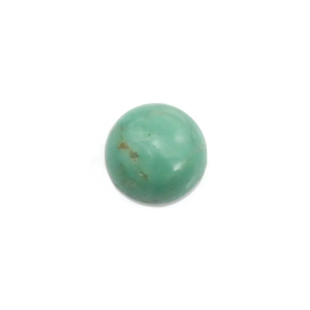 Cabochon Turchese rotondo 8mm x1pz