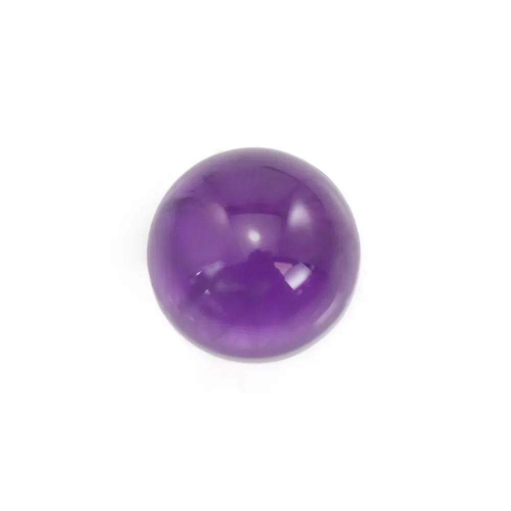 Cabochon Amethyst rund 8mm x 1 Stück