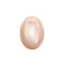 Cabochão de Madrepérola rosa oval 10x14mm x 1 peça